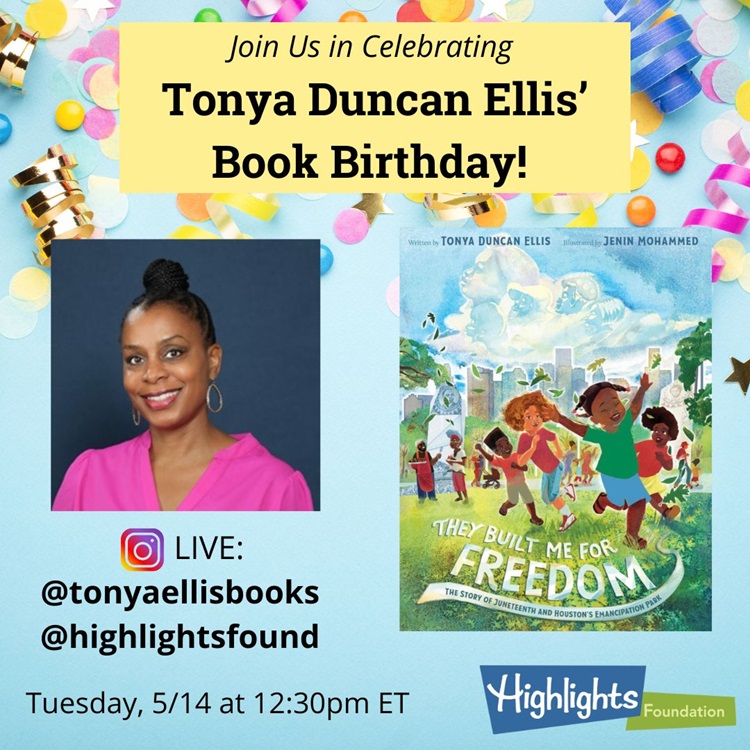 Tonya Duncan Ellis Book Birthday