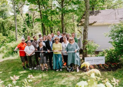 Photo from the Jerome Weisman Art Studio Dedication