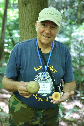 Photo of naturalist at the Upper Delaware Bioblitz 2024