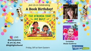 Celebrating a Book Birthday with Jolene and Shaian Gutiérrez