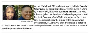 Pam's Book Deal as seen in Publishers Weekly.