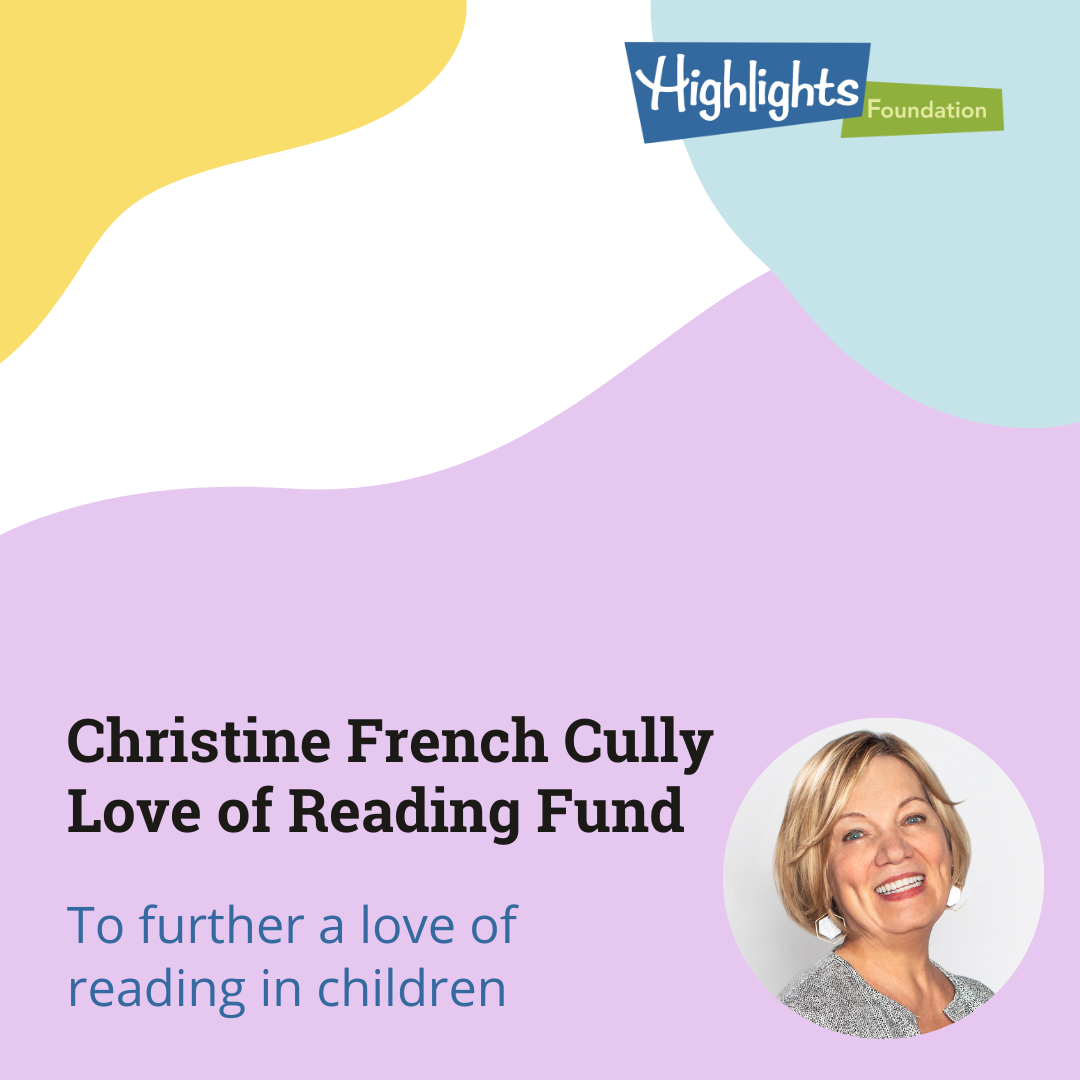 A graphic for the Chris Cully Love of Reading Fund