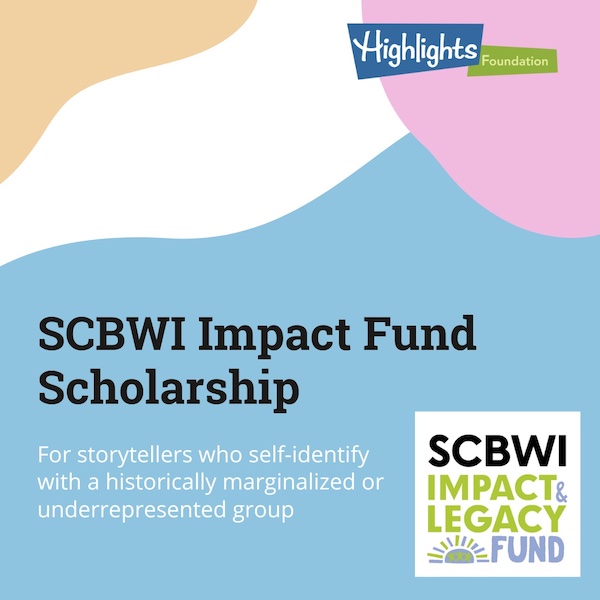 SCBWI Impact Fund Scholarship with logo