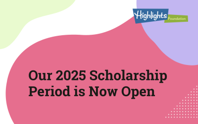 The Highlights Foundation Will Award 50+ Scholarships In 2025; Introduce 9 New Special Scholarships