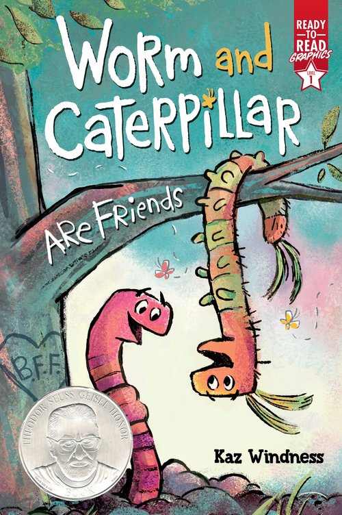 Book cover: Worm and Catepillar are Friends