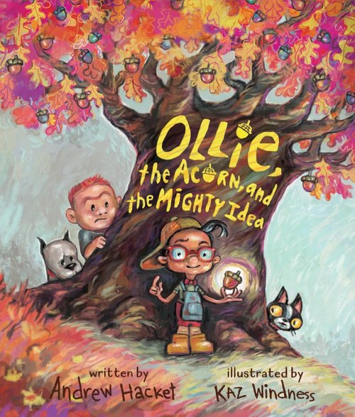 Book cover: Ollie the Acorn and the Mighty Tree