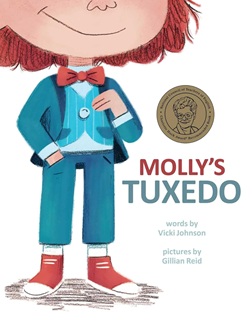 Book cover: Molly's Tuxedo