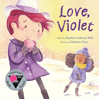 Book cover: Love, Violet